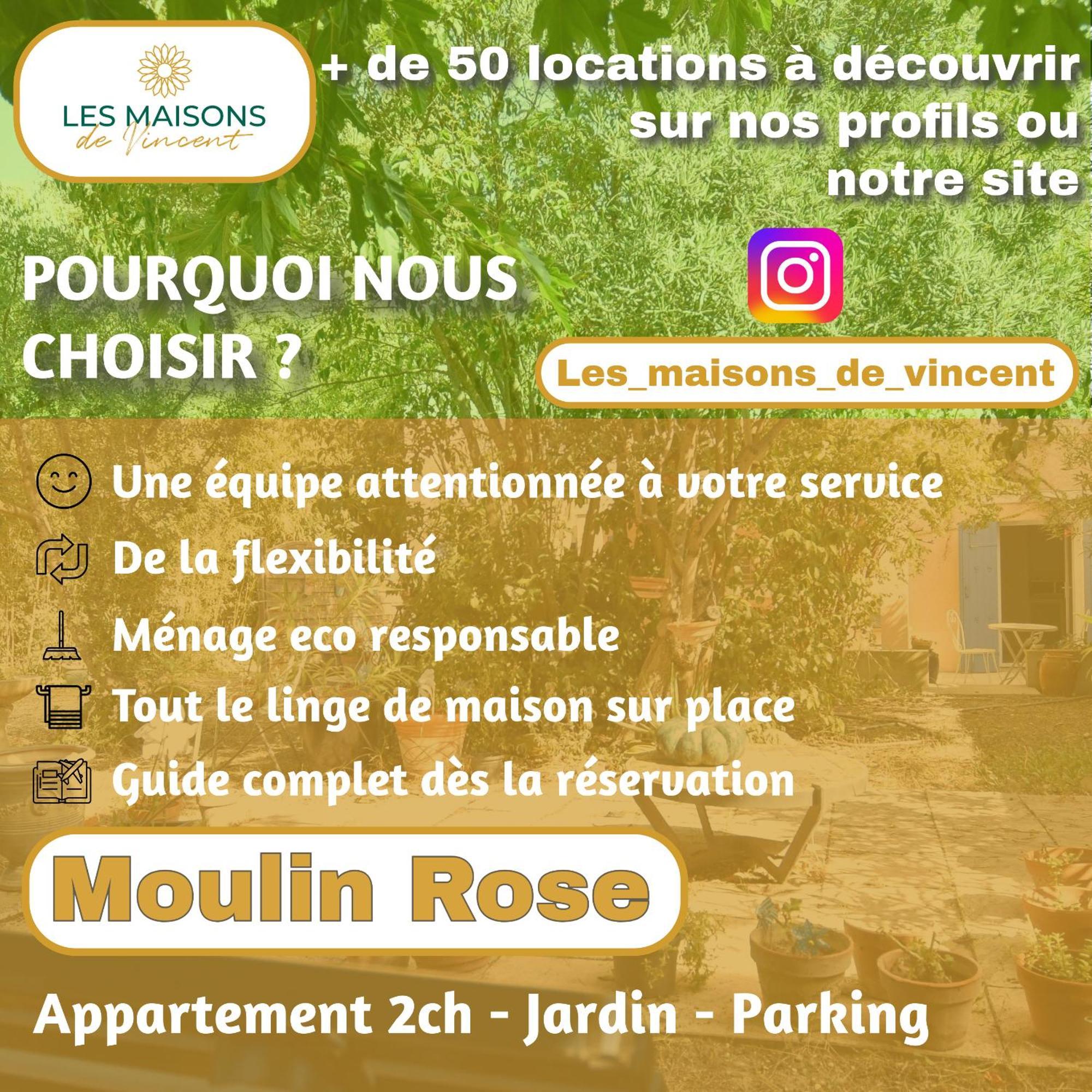 Apartamento Moulin Rose, Parking - Jardin Arlés Exterior foto